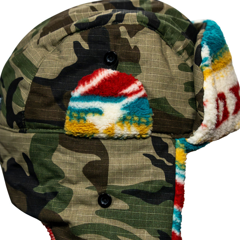 Load image into Gallery viewer, Insulated Ripstop Trapper Hat – Cold Weather
