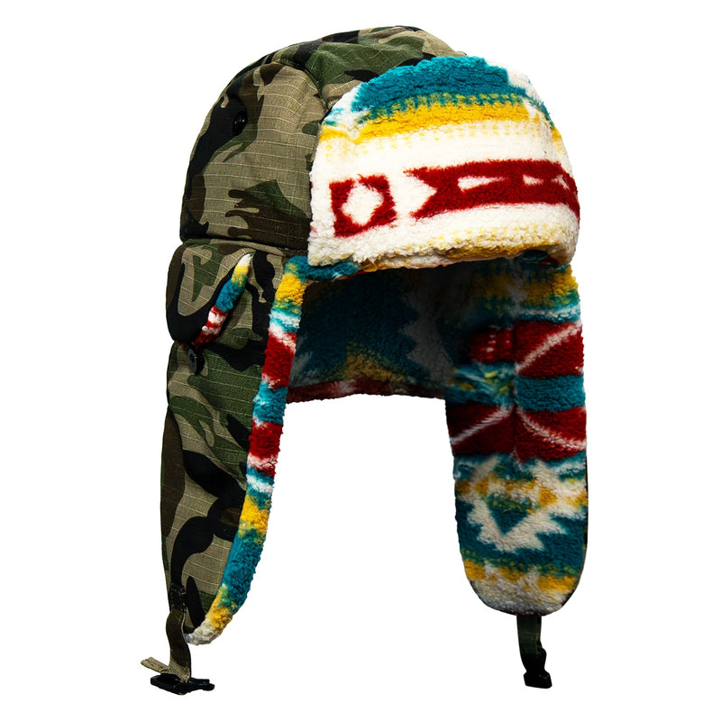 Load image into Gallery viewer, Insulated Ripstop Trapper Hat – Cold Weather
