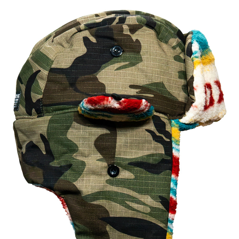 Load image into Gallery viewer, Insulated Ripstop Trapper Hat – Cold Weather

