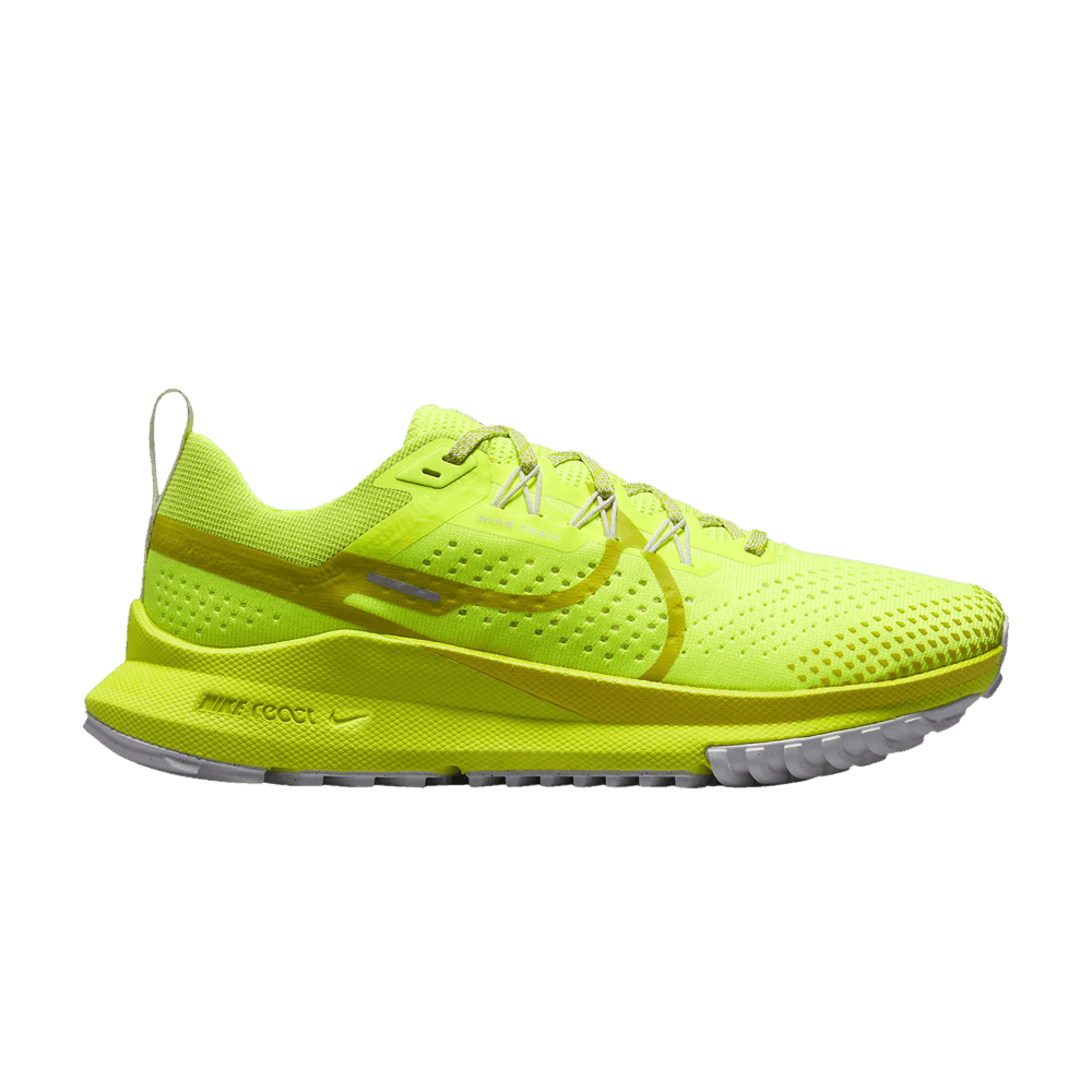 Women's Nike Pegasus Trail 4, Volt/Bright Cactus-Black, 6.5 B Medium - Skoutley Outdoors LLC