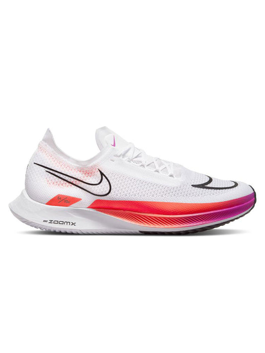 Men's Nike ZoomX Streakfly, White/Flash Crimson/Hyper Violet/Black, 13 D Medium - Skoutley Outdoors LLC