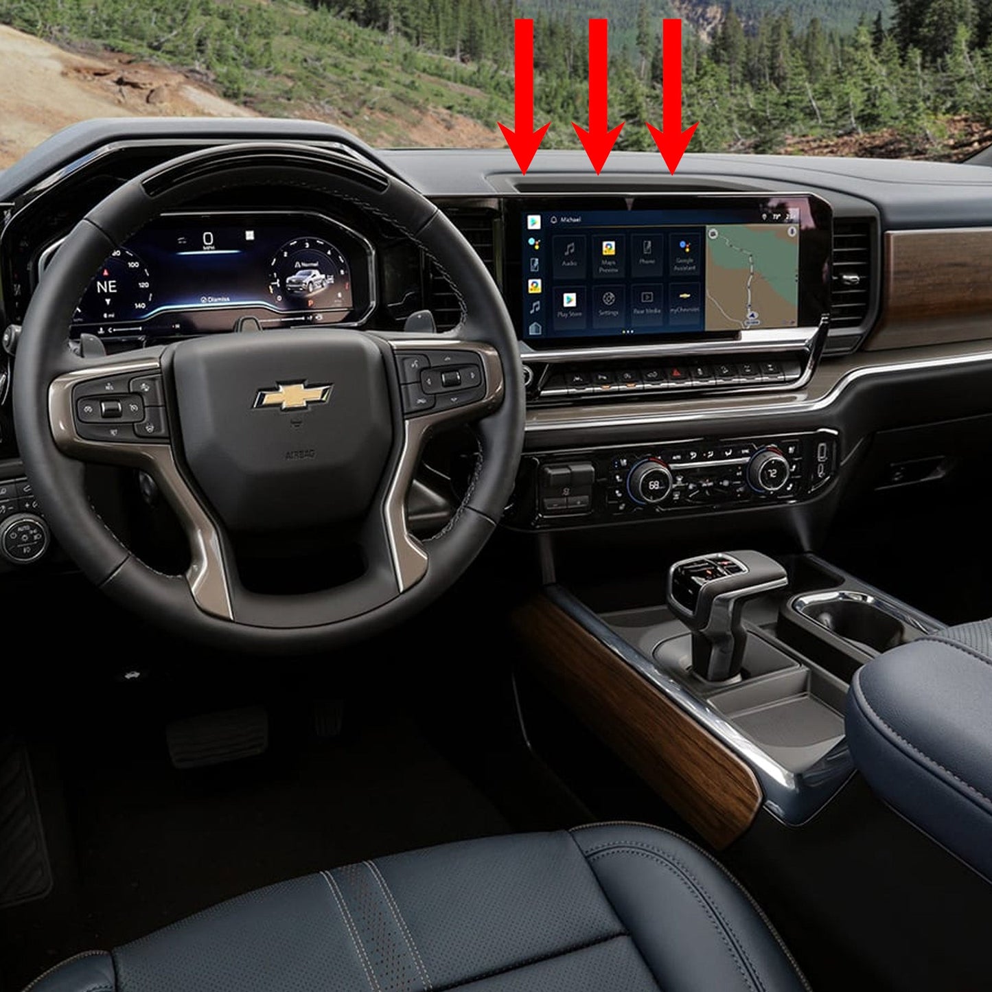 2022-2024 Silverado/Sierra Dash Mount