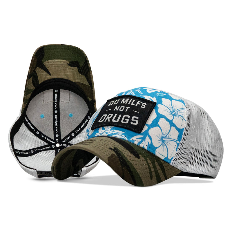Load image into Gallery viewer, Do MILFS. Not Drugs Patch Original Ripstop Snapback Hat
