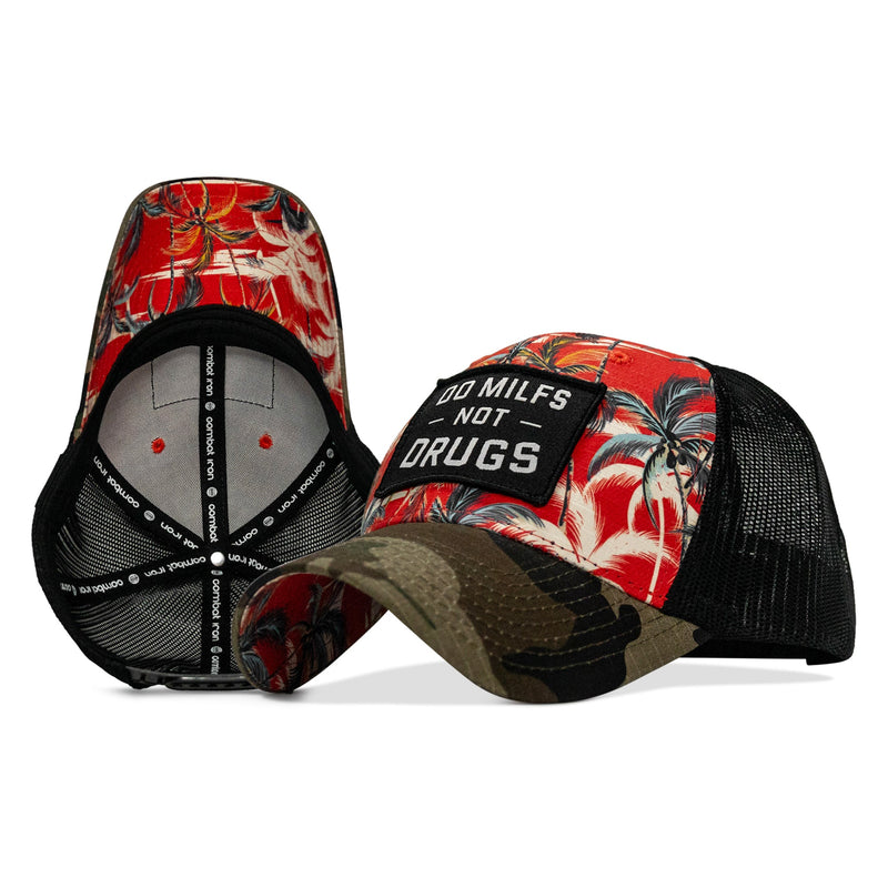 Load image into Gallery viewer, Do MILFS. Not Drugs Patch Original Ripstop Snapback Hat
