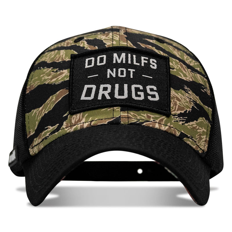 Load image into Gallery viewer, Do MILFS. Not Drugs Patch Original Ripstop Snapback Hat
