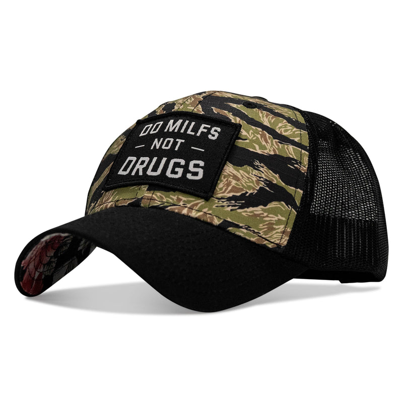 Load image into Gallery viewer, Do MILFS. Not Drugs Patch Original Ripstop Snapback Hat

