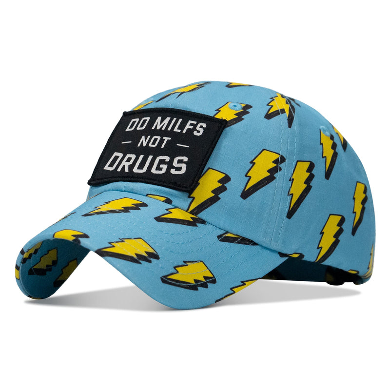 Load image into Gallery viewer, Ripstop Do Milfs Not Drugs Patch Tactical Ripstop Mesh Snapback Hat
