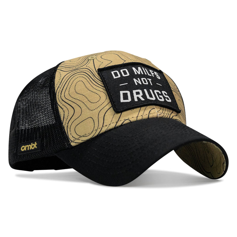 Load image into Gallery viewer, Do MILFS. Not Drugs Patch Original Ripstop Snapback Hat
