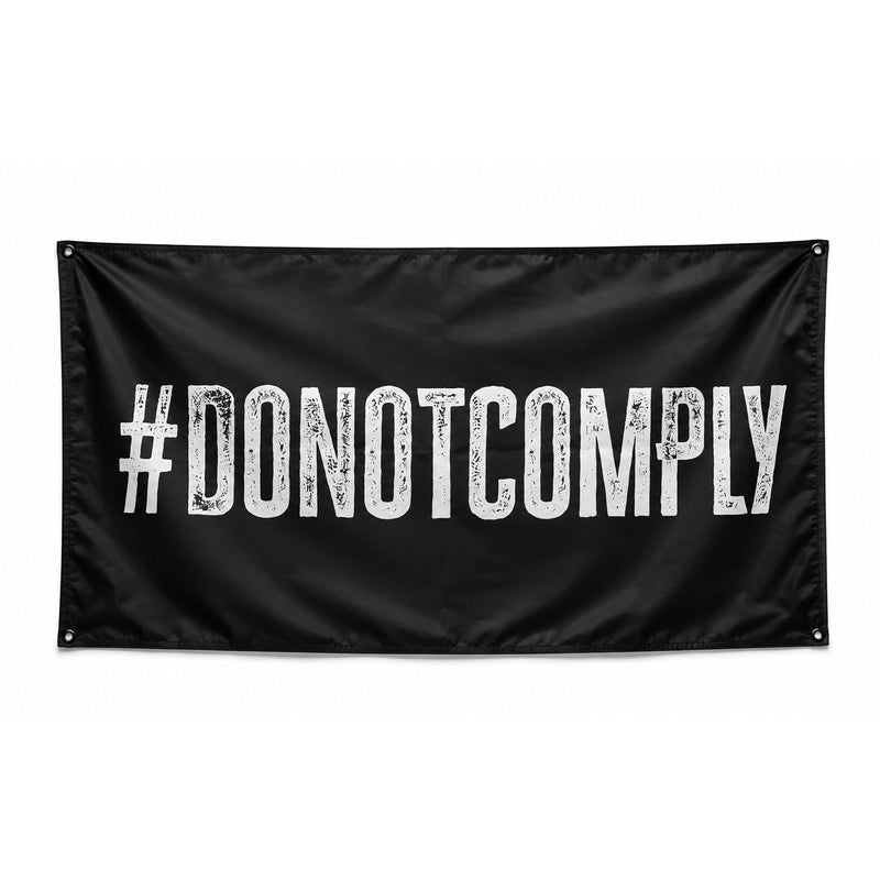 Load image into Gallery viewer, Do Not Comply 3' X 5' Wall Flag
