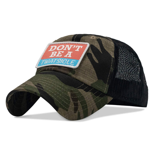 Don't Be A Twatsicle Patch Ripstop Hat