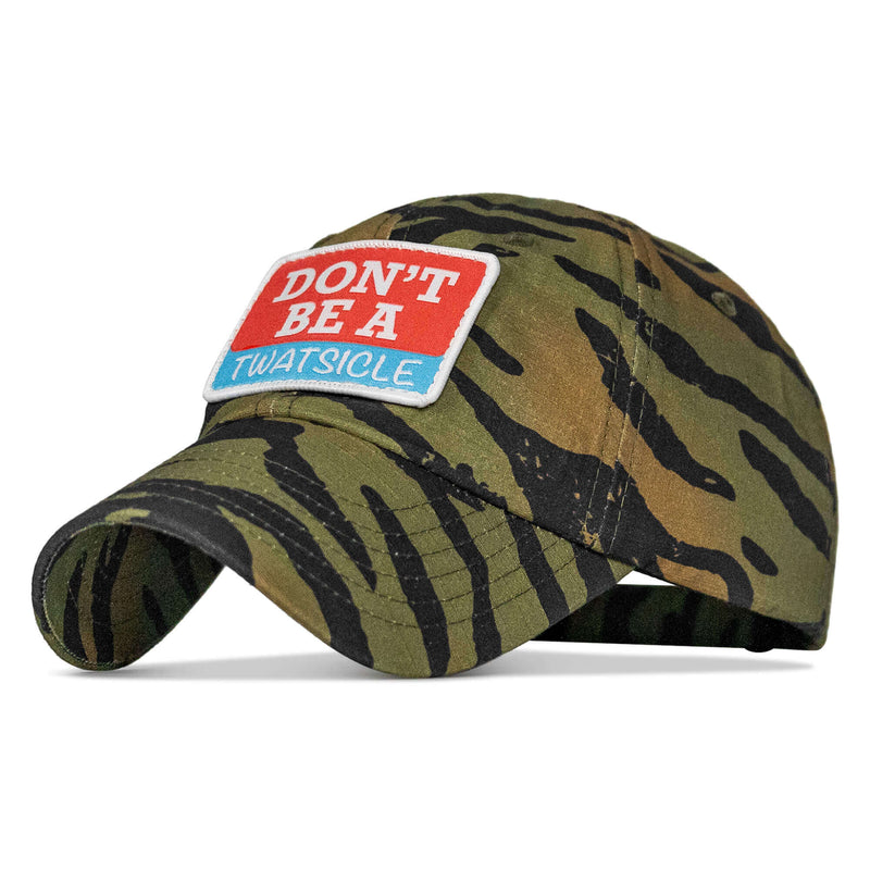 Load image into Gallery viewer, Don't Be A Twatsicle Patch Ripstop Mesh Snapback Hat
