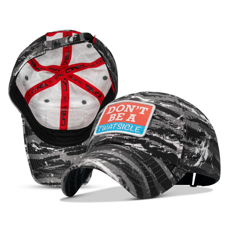Load image into Gallery viewer, Don't Be A Twatsicle Patch Ripstop Mesh Snapback Hat
