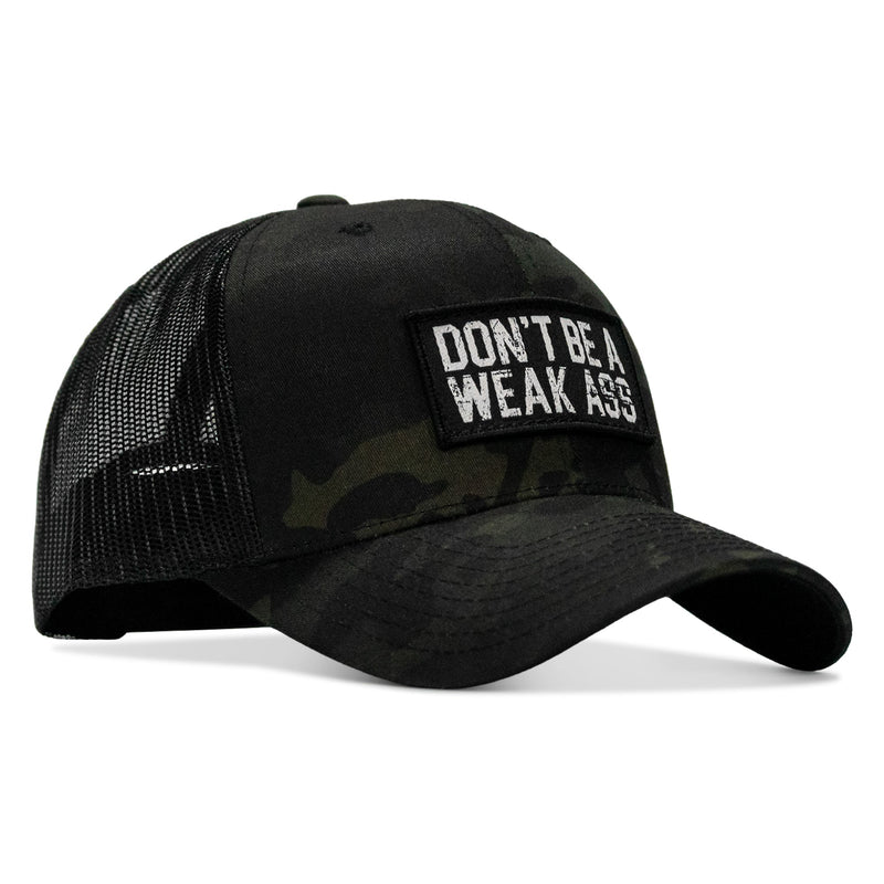 Load image into Gallery viewer, Don&#39;t Be A Weak Ass Patch SnapBack
