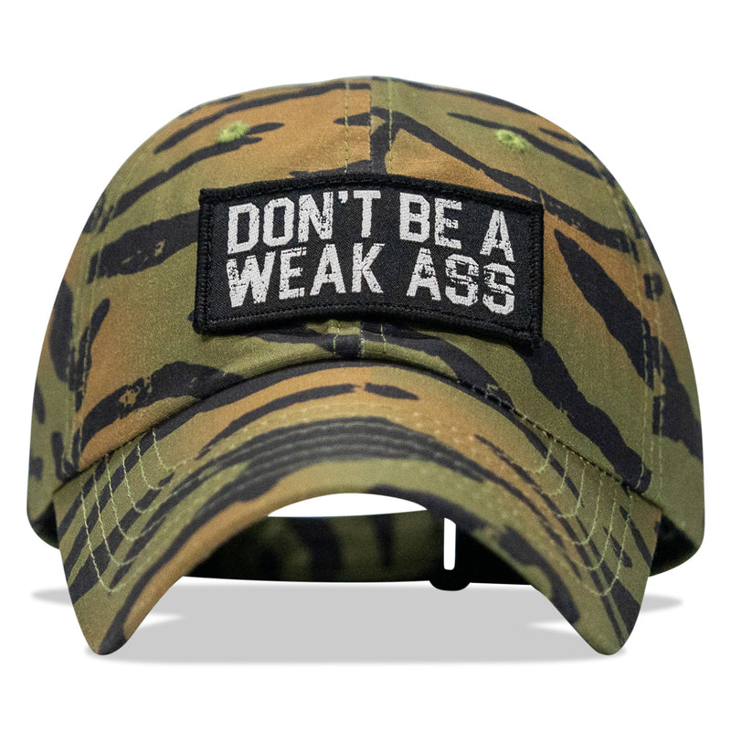 Load image into Gallery viewer, Don't Be A Weak Ass Patch Tactical Ripstop Mesh Snapback Hat
