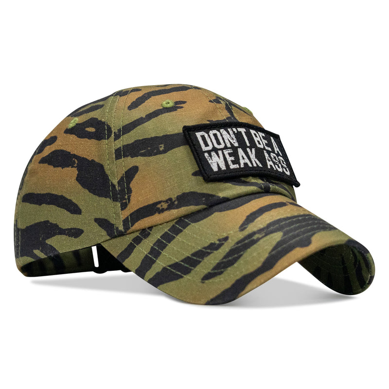 Load image into Gallery viewer, Don't Be A Weak Ass Patch Tactical Ripstop Mesh Snapback Hat
