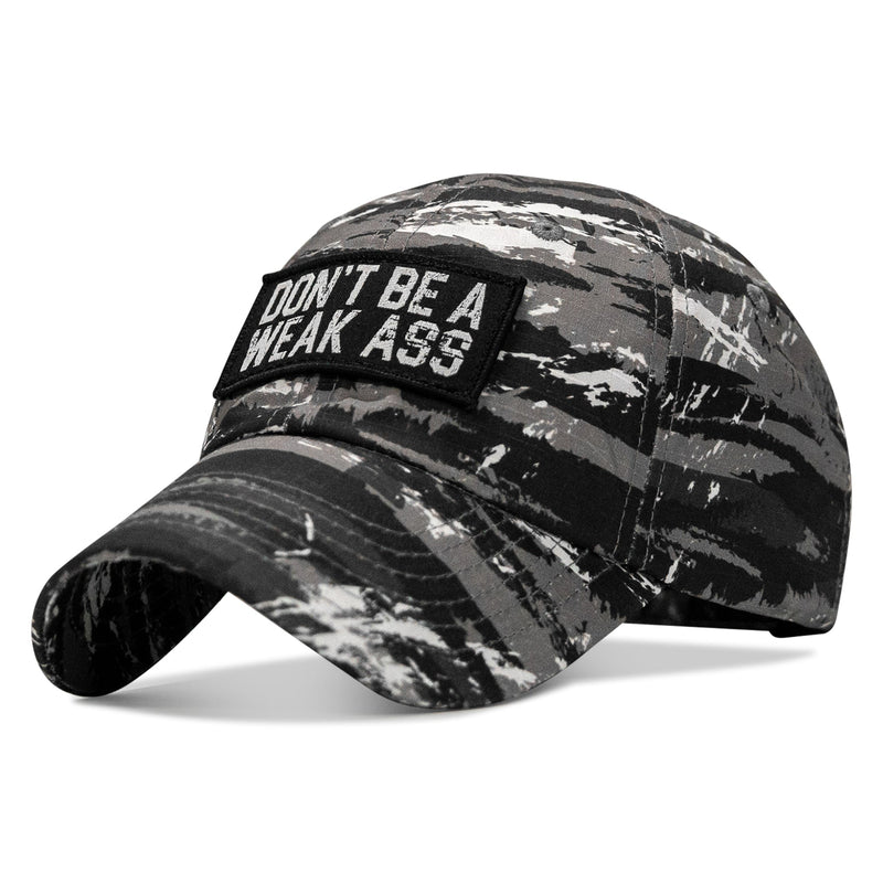 Load image into Gallery viewer, Don't Be A Weak Ass Patch Tactical Ripstop Mesh Snapback Hat
