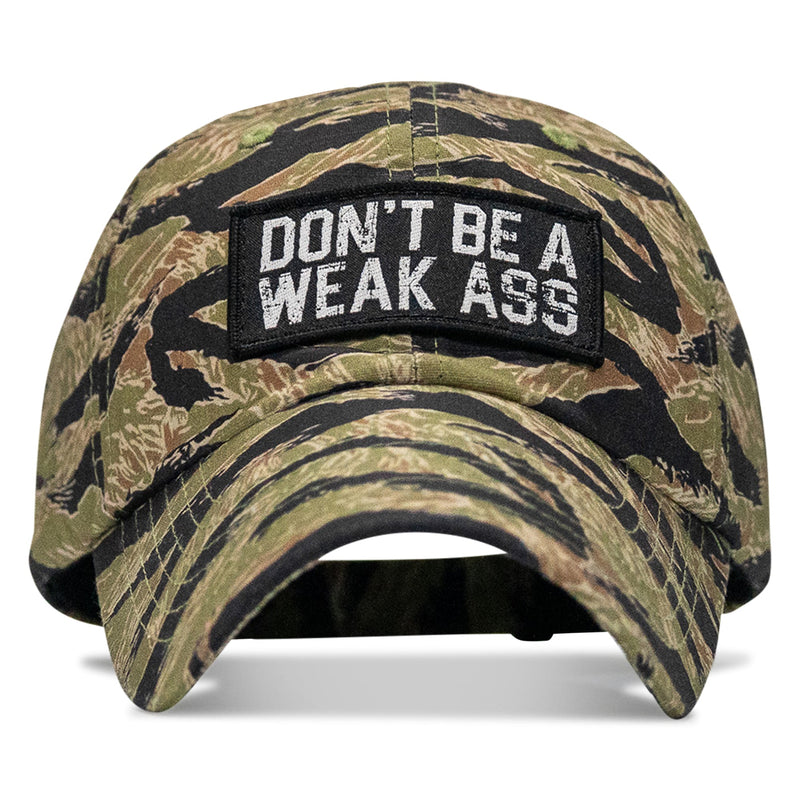 Load image into Gallery viewer, Don't Be A Weak Ass Patch Tactical Ripstop Mesh Snapback Hat
