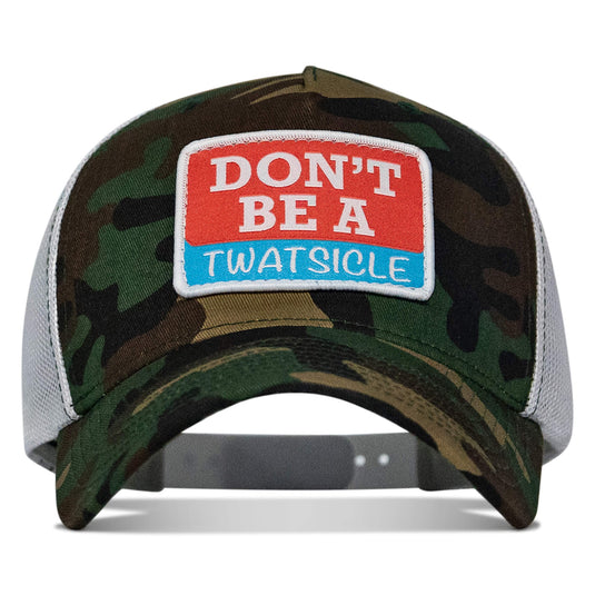 Don't Be A Twatsicle Patch Snapback Hat