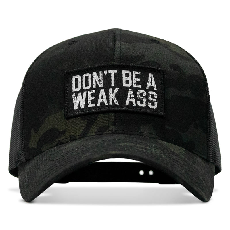 Load image into Gallery viewer, Don&#39;t Be A Weak Ass Patch SnapBack
