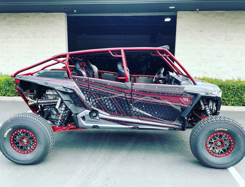 Load image into Gallery viewer, 2014-2023 Polaris RZR 4DR Rear Bumper Cage
