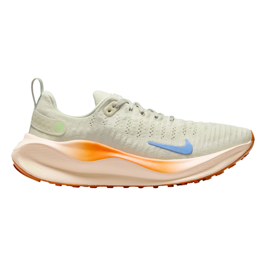 Women's Nike React InfinityRN 4, Sea Glass/Polar-Safety Orange, 7 B Medium - Skoutley Outdoors LLC