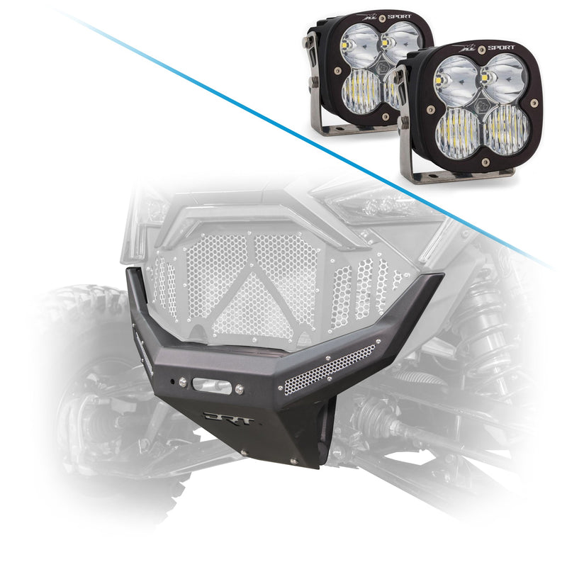 Load image into Gallery viewer, DRT Polaris RZR Pro R / Turbo R 2020-2024 Front Winch Bumper
