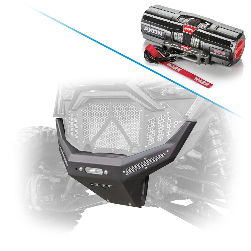 Load image into Gallery viewer, DRT Polaris RZR Pro R / Turbo R 2020-2024 Front Winch Bumper
