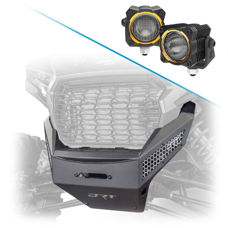 Load image into Gallery viewer, DRT Polaris RZR 2024+ XP 1000/4 Front Winch Bumper
