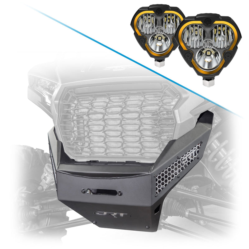 Load image into Gallery viewer, DRT Polaris RZR 2024+ XP 1000/4 Front Winch Bumper
