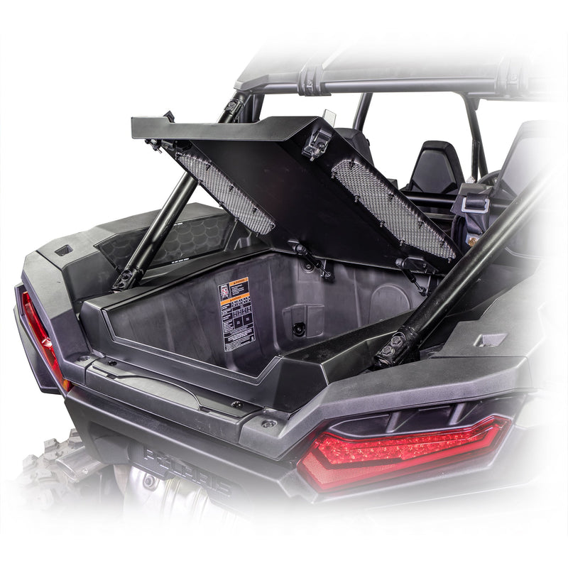 Load image into Gallery viewer, DRT Motorsports Polaris 2024+ RZR XP 1000/4 Aluminum Trunk Enclosure

