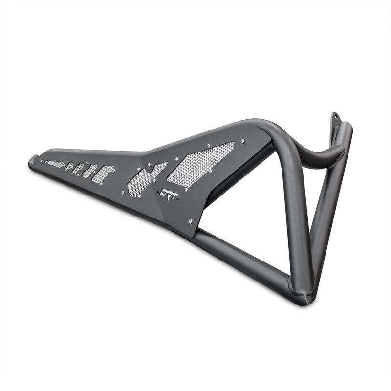 Load image into Gallery viewer, Detail shot of mounting bolts and bracket on X3 tree kicker
