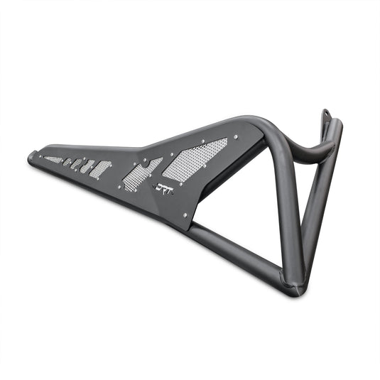 Detail shot of mounting bolts and bracket on X3 tree kicker