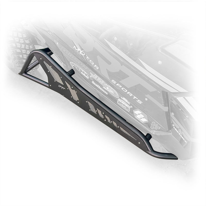 Load image into Gallery viewer, Angled view showing sleek black powder coat finish on tree kicker
