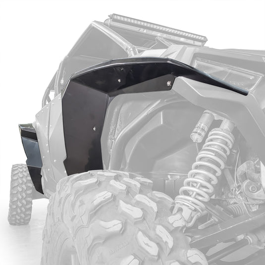 DRT RZR XP 1000 / Turbo 2014+ Full Coverage ABS Fenders (Front and Rear)