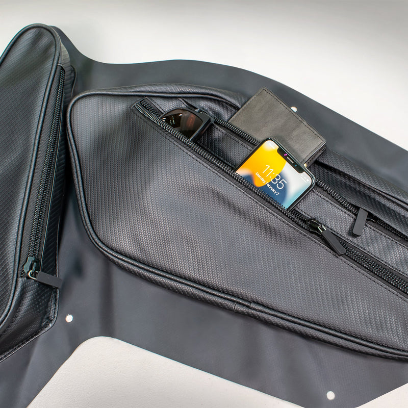 Load image into Gallery viewer, RZR Pro XP interior door pockets for convenient small-item storage
