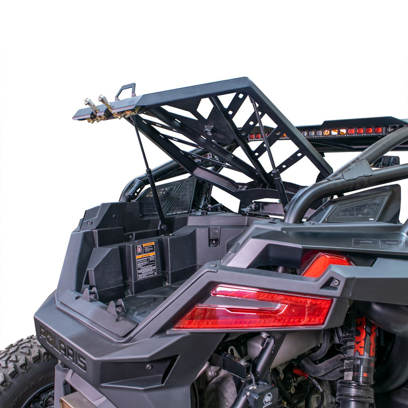 Load image into Gallery viewer, DRT RZR Pro XP / Pro R / Turbo R 2022-2024 Tire Carrier / Adventure Rack
