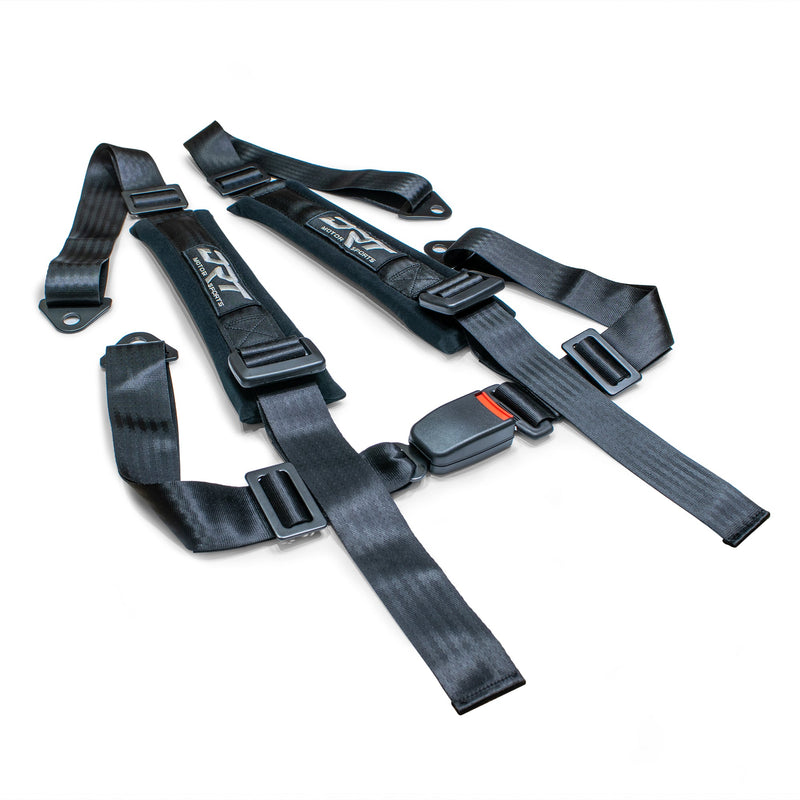 Load image into Gallery viewer, DRT Universal 4 point 2.0" Harness Black
