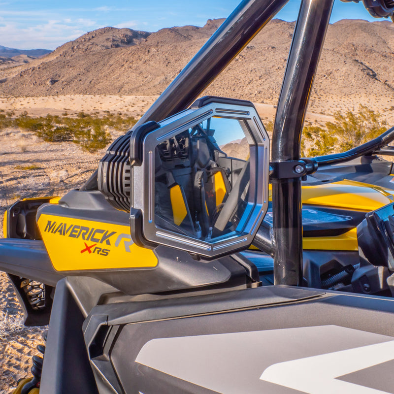 Load image into Gallery viewer, DRT Billet Aluminum Tactical Convex Side Mirror Set
