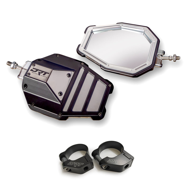 Load image into Gallery viewer, DRT Billet Aluminum Tactical Convex Side Mirror Set
