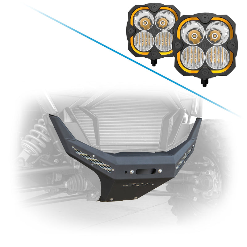 Load image into Gallery viewer, DRT Motorsports Polaris Polaris RZR Pro XP 2020-2024 Front Winch Bumper
