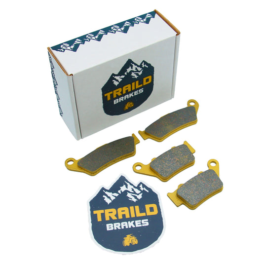 Husqvarna CR/SM/WR/TC/TE 125/250/300/350/360/400/410/450/570/610/630 1995-2013 Ceramic Brake Pad Set
