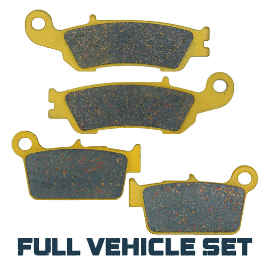 Yamaha WR250F/WR450F 2016-2021 Ceramic Brake Pad Set