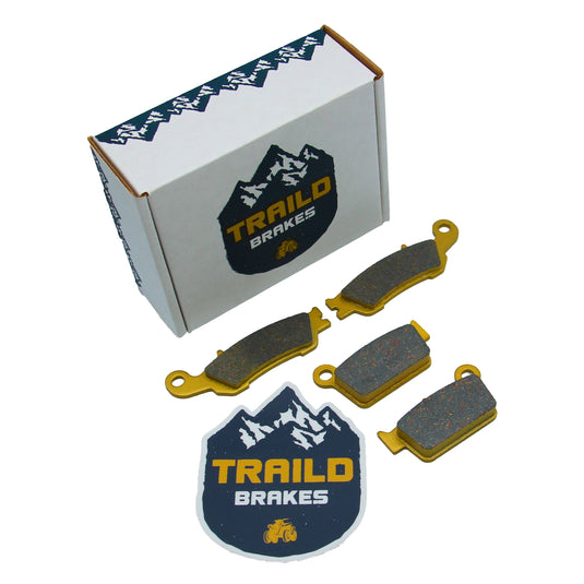 Yamaha WR250F/WR450F 2016-2021 Ceramic Brake Pad Set