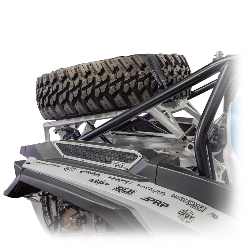Load image into Gallery viewer, DRT Motorsports Polaris 2024+ RZR XP 1000/4 Tire Carrier/Adventure Rack
