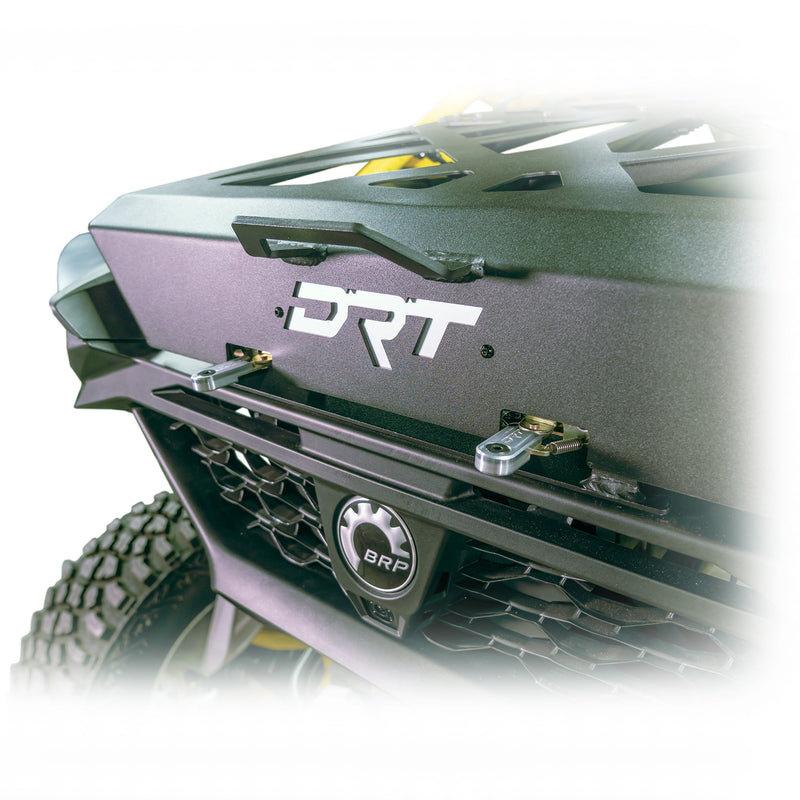 Load image into Gallery viewer, Spare tire carrier rack for Can-Am Maverick R with heavy duty assist shocks
