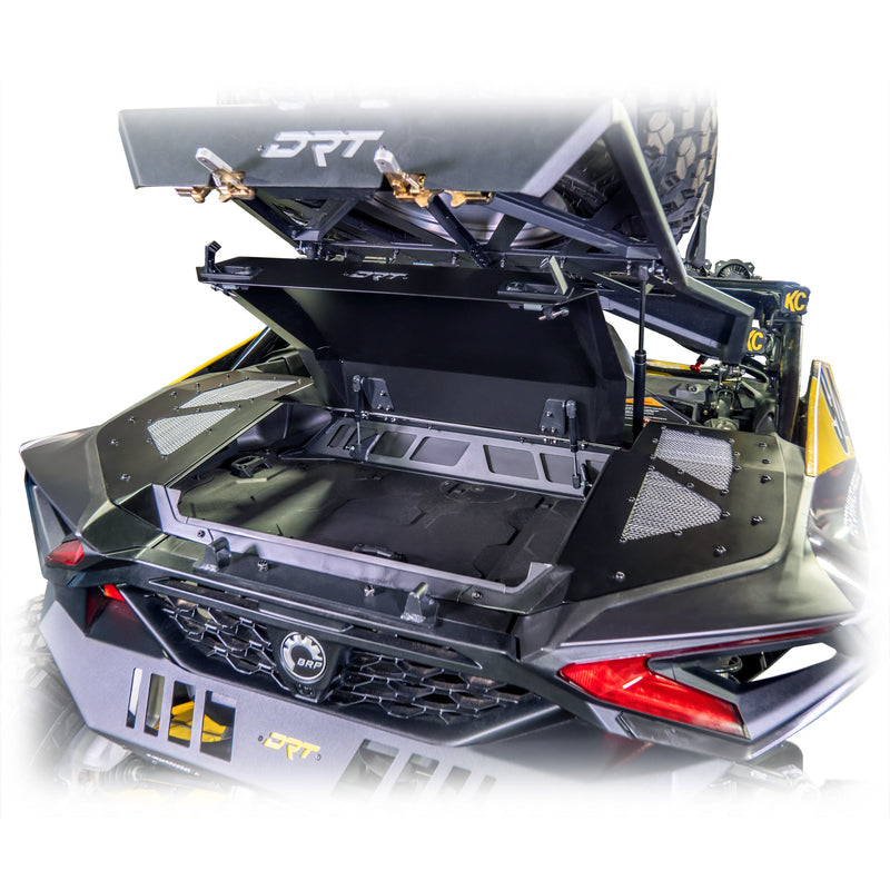 Load image into Gallery viewer, Can-Am 2024+ Maverick R Aluminum Trunk Enclosure
