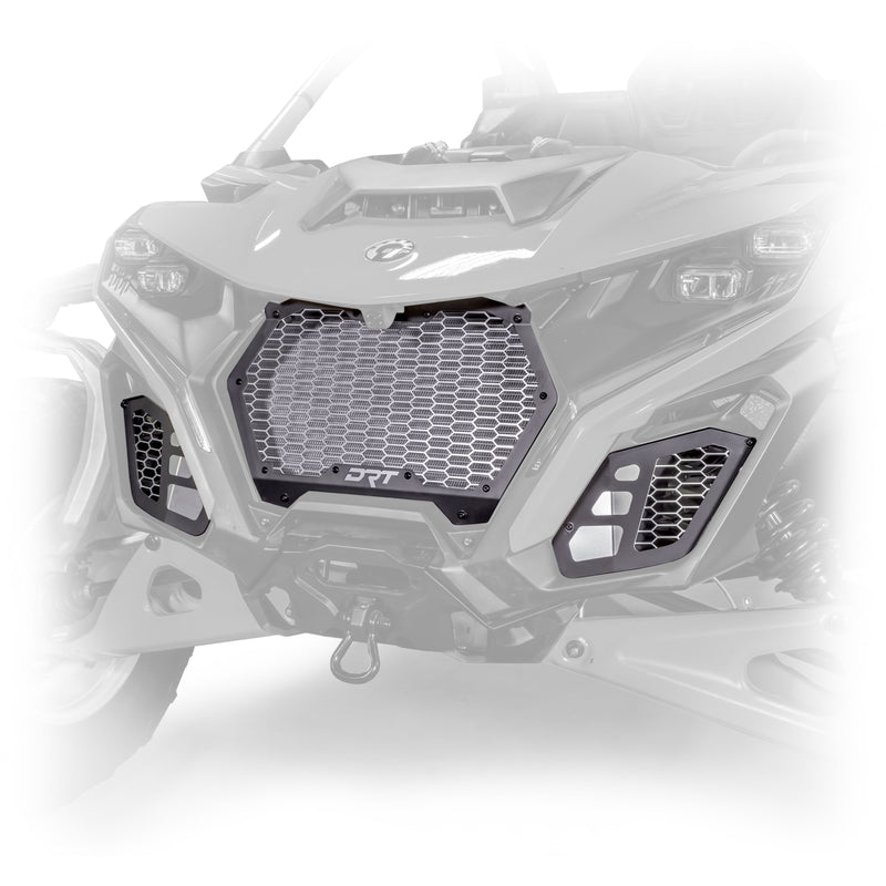 Load image into Gallery viewer, DRT Can-Am Maverick R Aluminum Front Grill Kit
