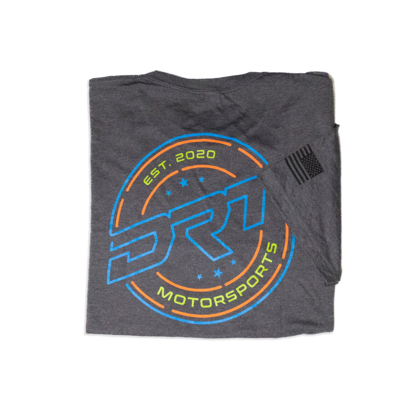 Load image into Gallery viewer, DRT Motorsports Retro Style T-Shirt, Heather Grey
