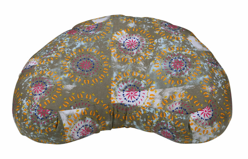 Load image into Gallery viewer, Halfmoon Zafu Yoga Meditation Pillow
