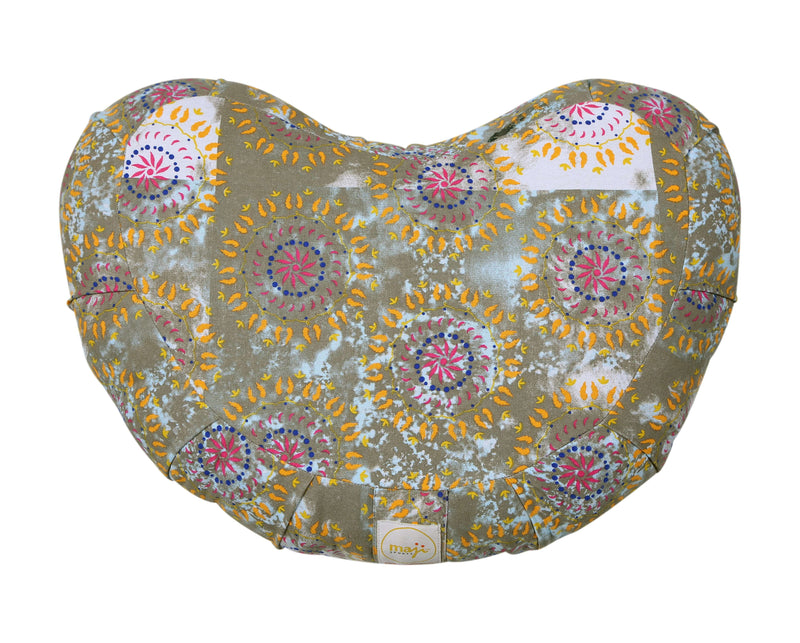 Load image into Gallery viewer, Halfmoon Zafu Yoga Meditation Pillow
